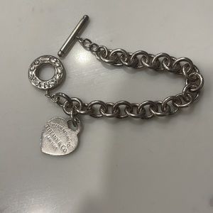 Tiffany heart bracelet authentic